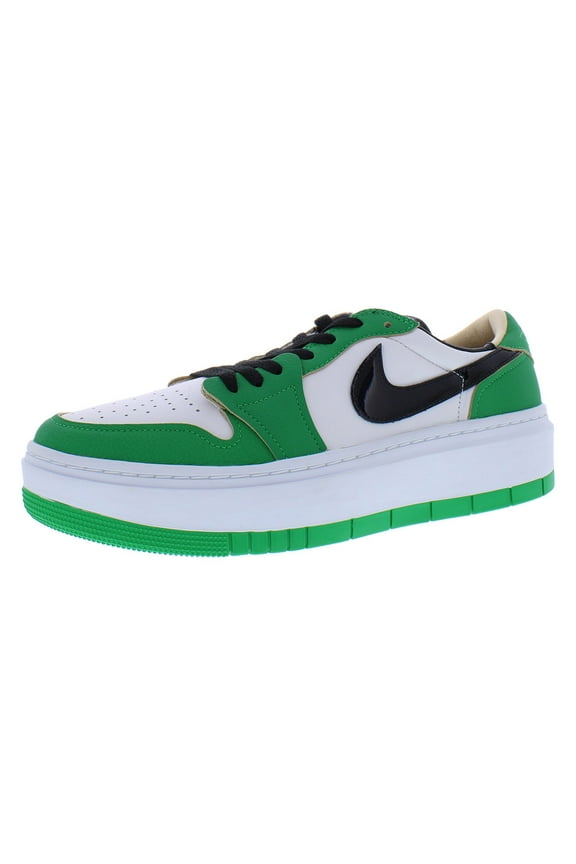 Air Jordan 1 Elevate Low SE Womens Shoes Size 12, Color: Lucky Green/Black/White