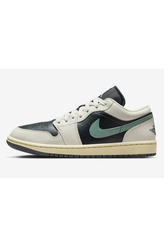 Women's Jordan 1 Low Anthracite/Jade Smoke-Sail (DC0774 001) - 6