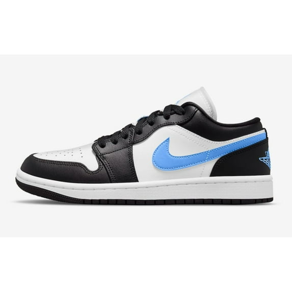 Nike Air Jordan 1 Low Black/University Blue-White DC0774-041 Women's Size 11.5 Medium