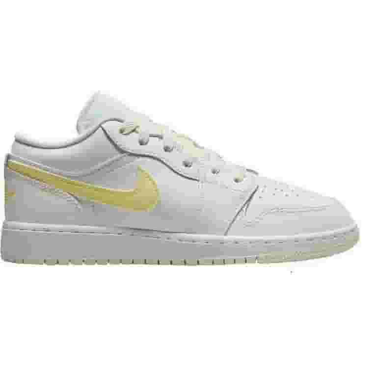 ★Nike Jordan★ ホワイト Air Jordan 1 Low スニーカー Nike Air Jordan 1 Low FV8486-181 Sneakers Kids Sail White