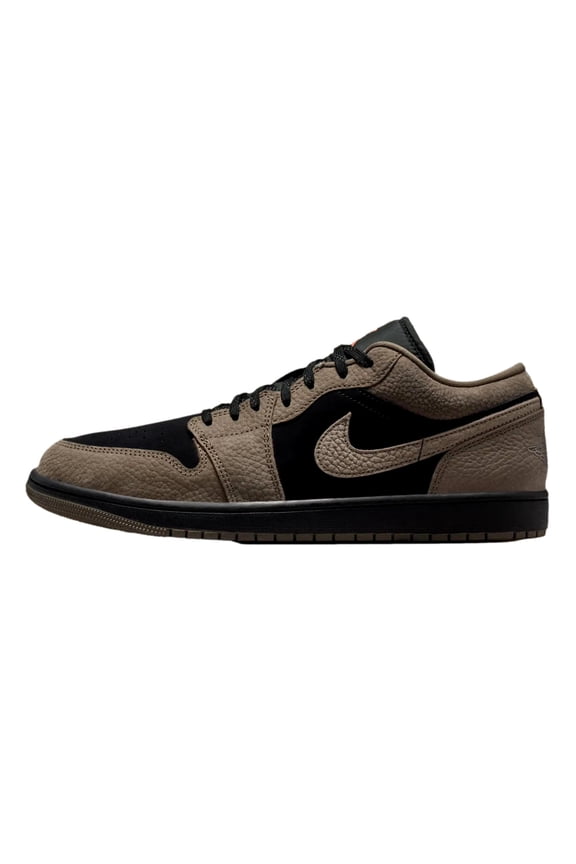 Air Jordan 1 Low SE Black / Olive Grey - Light Wild Mango IB7109-005 Men's Size 11.5