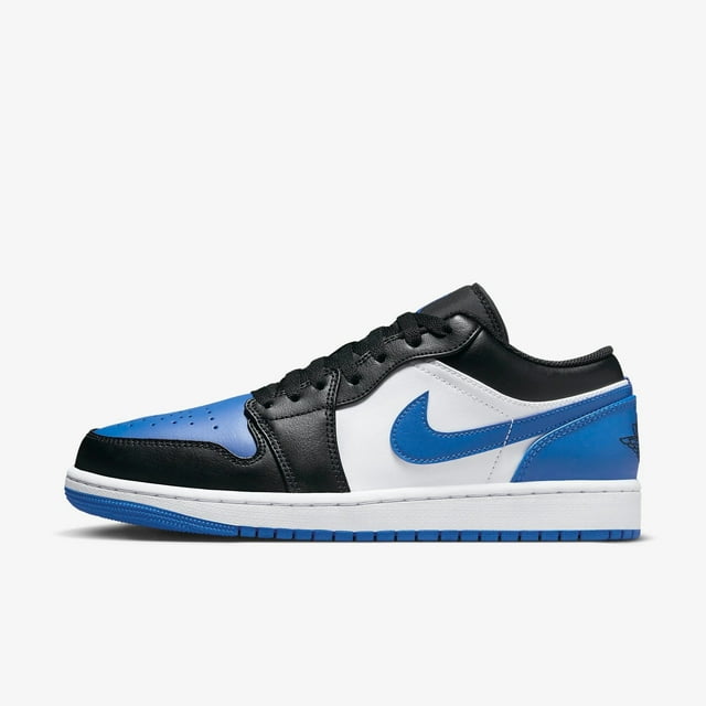 nike air jordan black white blue