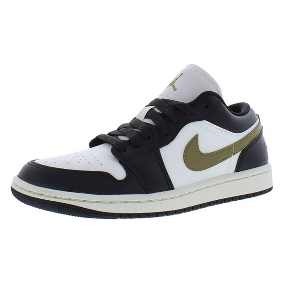 Air Jordan 1 Low Womens Shoes Size 6, Color: Shadow Brown/Brown Kelp/Sail