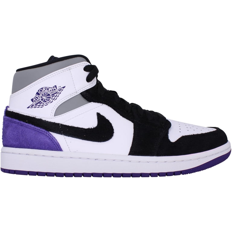 Nike Air Jordan 1 Mid SE 852542-105 Men Varsity Purple/White/Black
