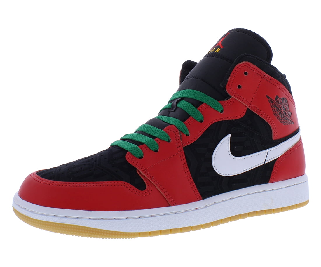Nike Air Jordan 1 Mid SE Retro Christmas Basketball Sneakers Men's