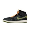thumbnail image 1 of Nike Air Jordan 1 Mid SE Craft Anthracite/Sky J Light Olive FD6817-003 Men's Size 13 Medium, 1 of 4