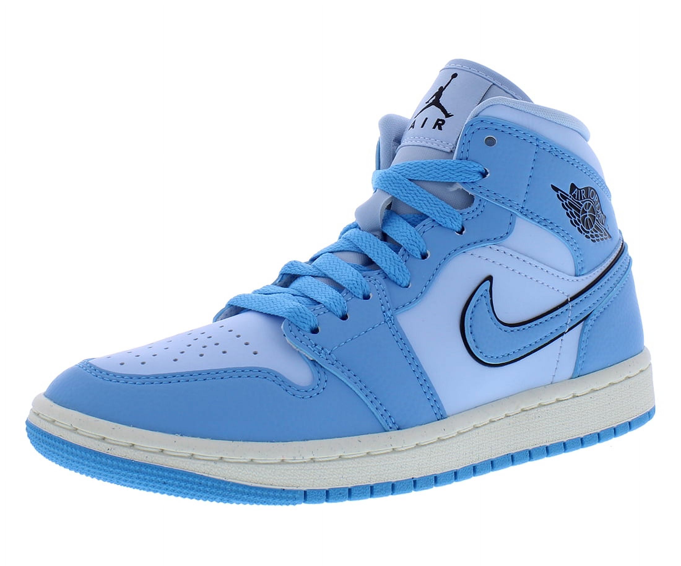 Nike Air Jordan 1 Mid SE Womens Shoes Size 12, Color: Ice  display picture 3