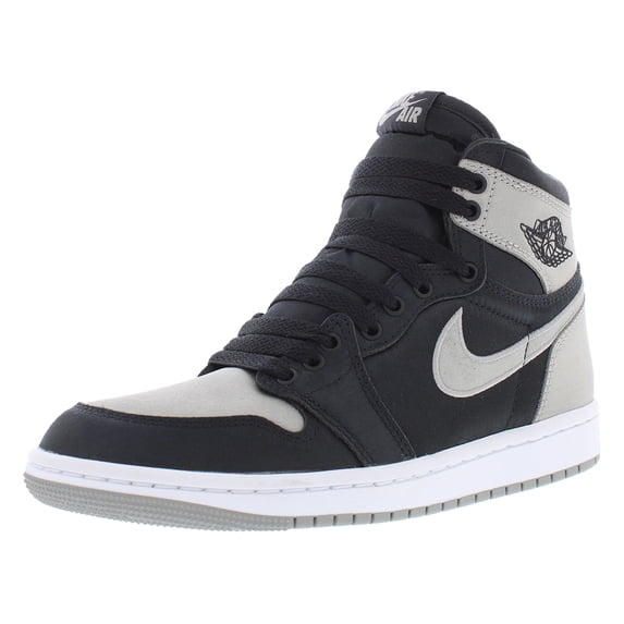 Nike Air Jordan 1 Retro High Original Womens Shoes Size 11, Color: Black/Medium Grey/White