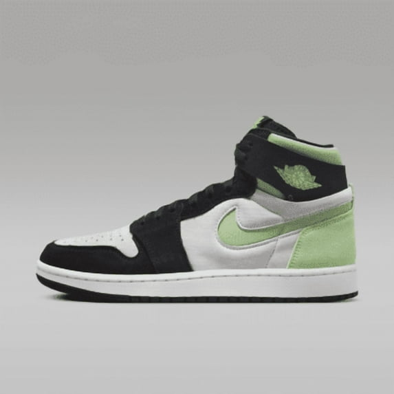 Air Jordan 1 Zoom CMFT 2 Men's Shoes Color: White/Black/Honeydew/Vapor Green Size: 14