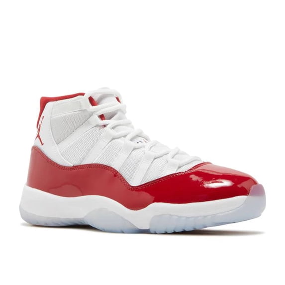 Nike Air Jordan 11 Retro White/Varsity Red-Black CT8012-116 Men's Size 8.5 Medium
