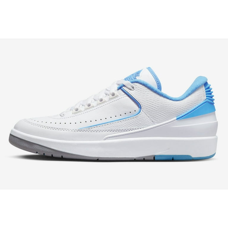 Nike Air Jordan 2 Retro Low White University Blue DV9956 104 Men s Size 7 Medium Walmart
