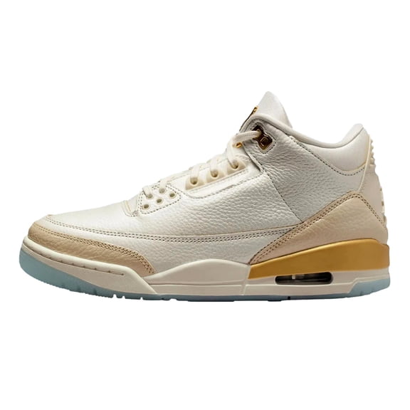 Nike Air Jordan 3 Retro Sail / Team Gold - Pale Ivory IB2255-100 Women's Size 5.5
