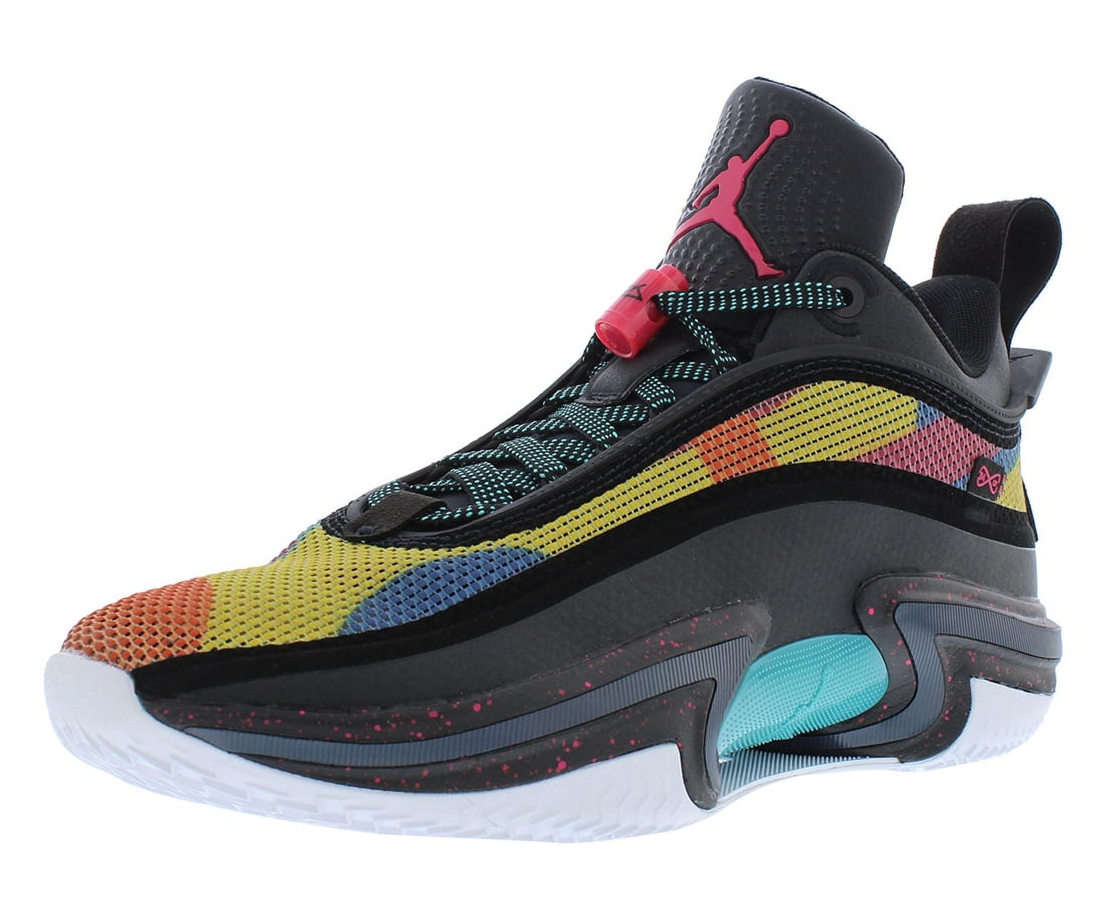 Nike Air Jordan 36 Low Mens Shoes Size 10, Color: Black/Multi