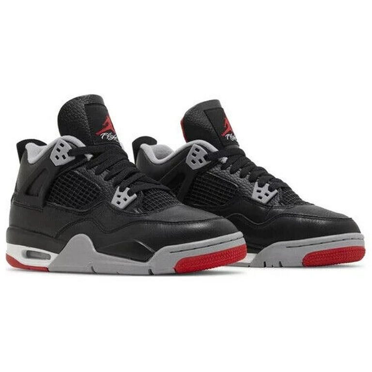 Air Jordan Big Kid's 4 Retro 'Bred Reimagined' Sneakers in