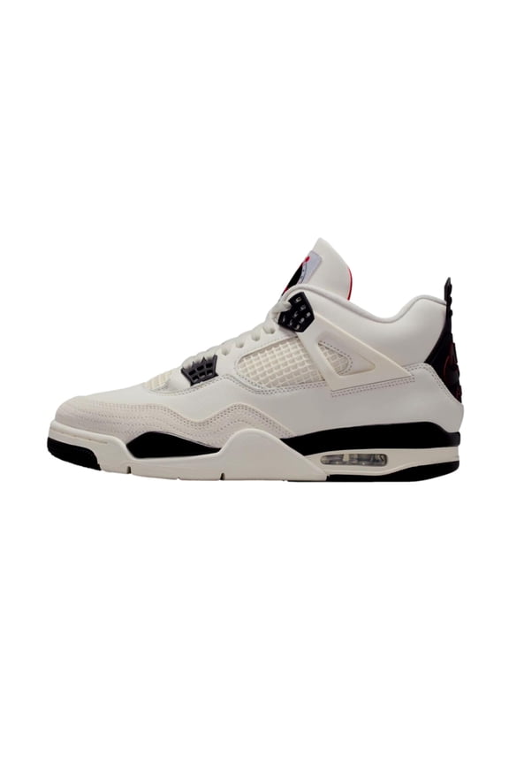 Air Jordan 4 Retro OG FC Sail / Black - University Red IM4002-100 Men's Size 12