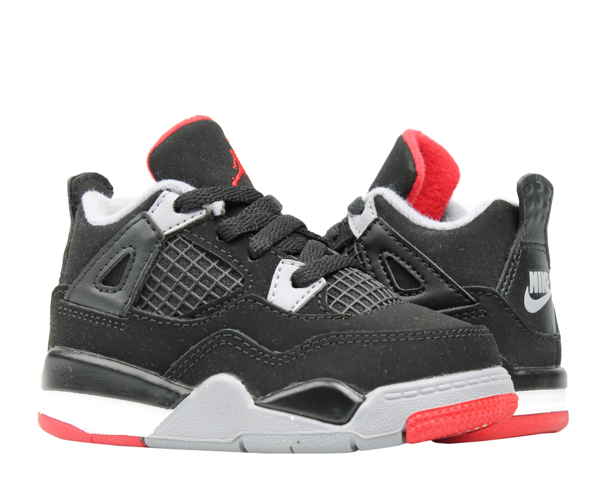 Nike Air Jordan 4 Retro (TD) Toddler Basketball Shoes Size 7 - image 1 of 6