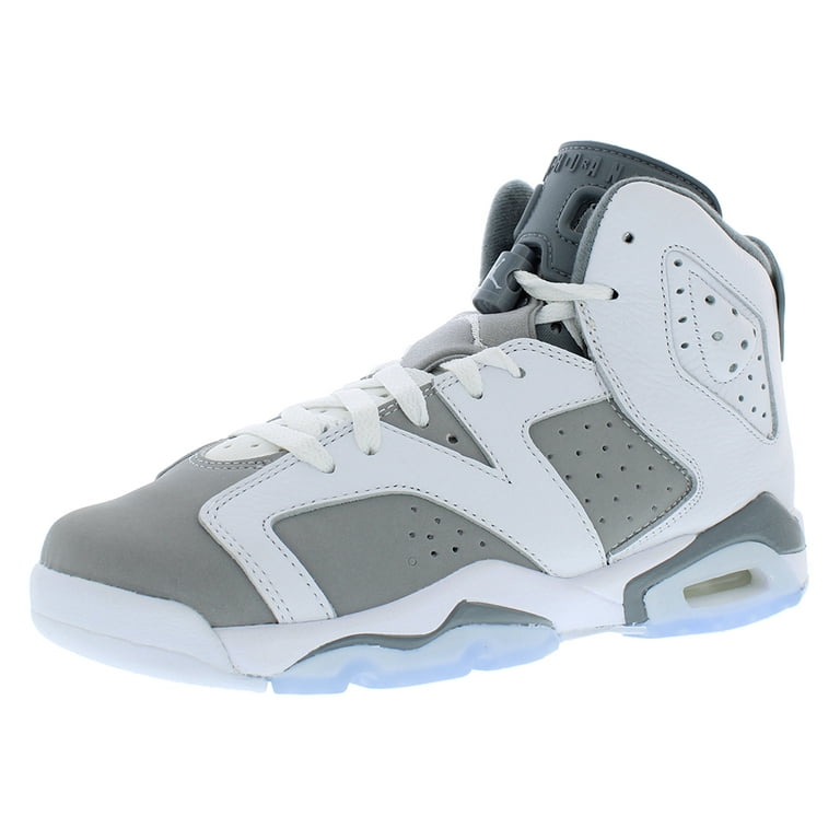 Nike Air Jordan 6 Retro GS Boys Shoes Size 4.5, Color: White