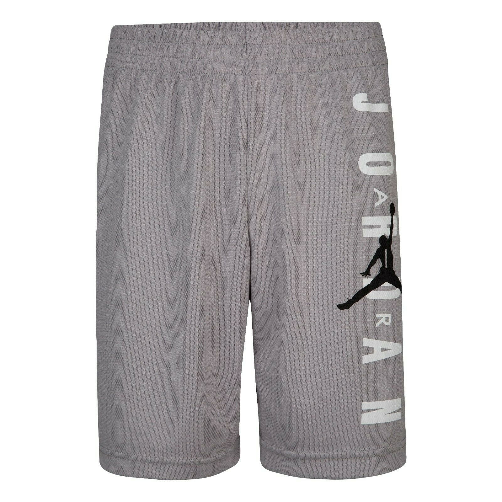 Nike Air Jordan Boys' Mesh Gray Basketball Shorts Size L - Walmart.com
