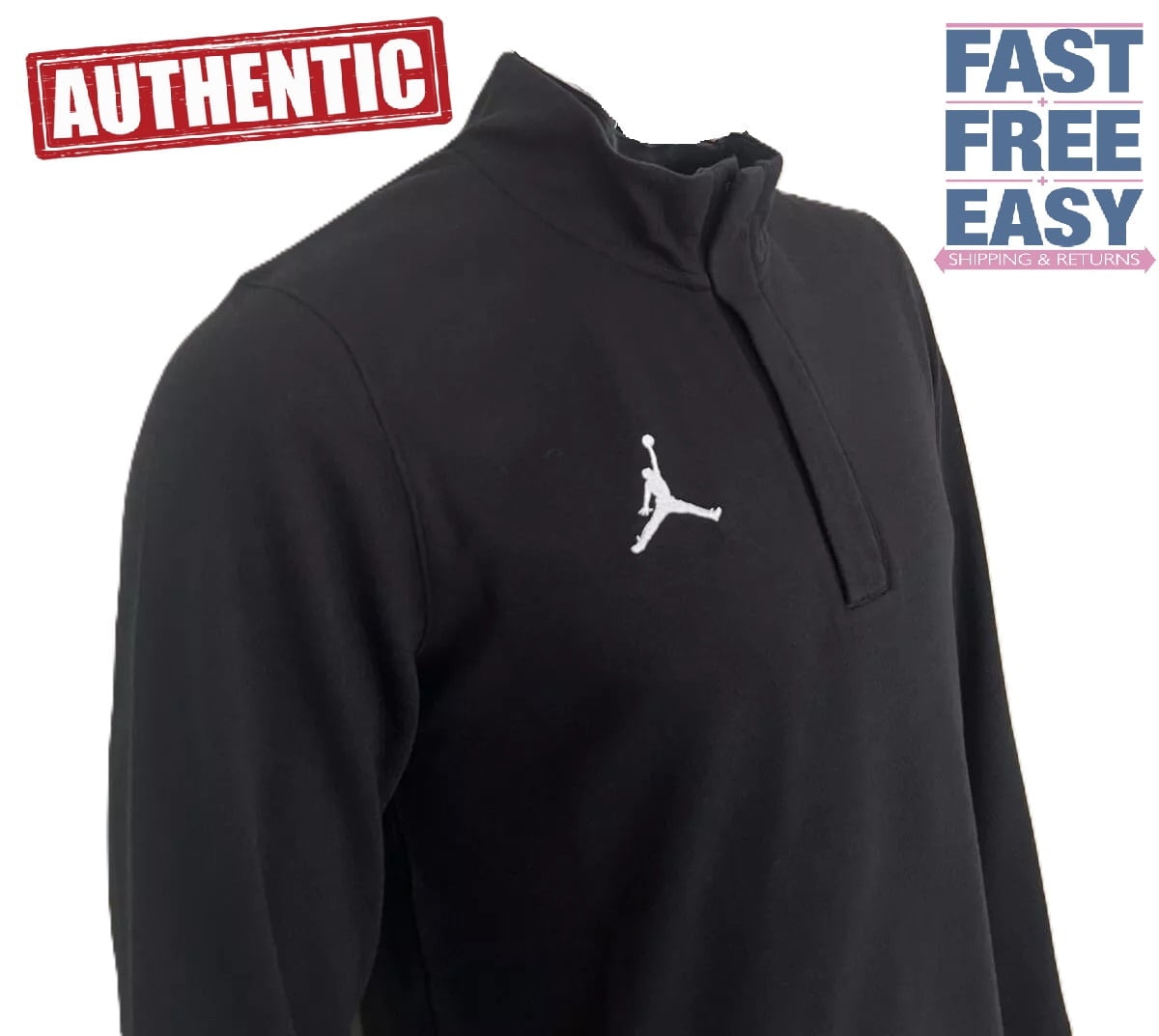 Nike Air Jordan Dri-Fit Team Half Zip Pullover/Sweater Men's Golf