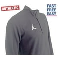 thumbnail image 1 of Nike Air Jordan Dri-Fit Team Half Zip Pullover/Sweater Men's Golf Jumpman Grey DQ7913, 1 of 4