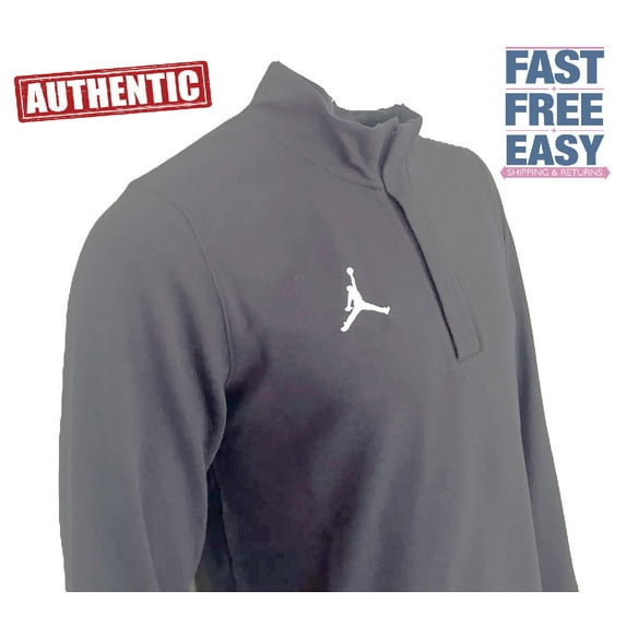Nike Air Jordan Dri-Fit Team Half Zip Pullover/Sweater Men's Golf Jumpman Grey DQ7913