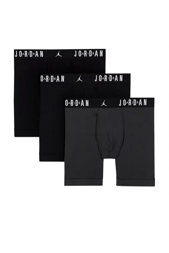 Air Jordan Flight Cotton Stretch Boxer Briefs 3-Pack