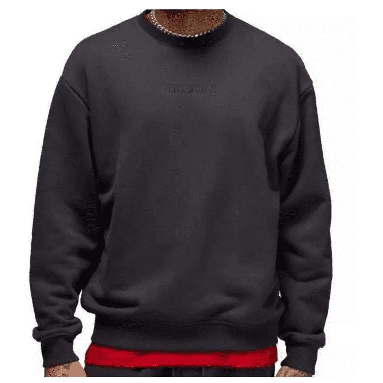 Air Jordan Wordmark Men's Fleece Crewneck Sweatshirt Color Air Jordan Wordmark Men's Fleece Crewneck Sweatshirt Color