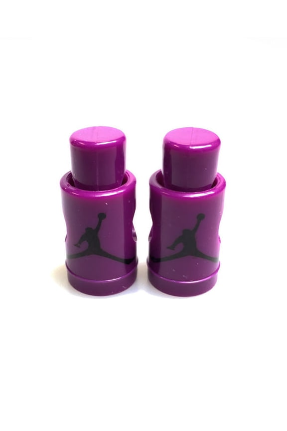 Nike Air Jordan Purple Base Black Man Shoe VI Lace Lock Replacement - Laces Shoelace Locks Rope Buckle Metal Spring Buckles Lanyard