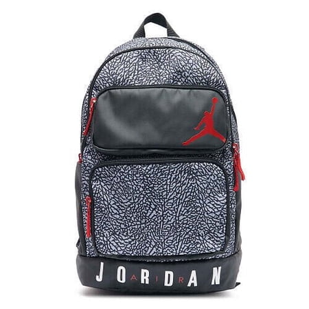 Jordan Sport Essential Elephant Print Unisex Backpack Black 9A0743 G3A
