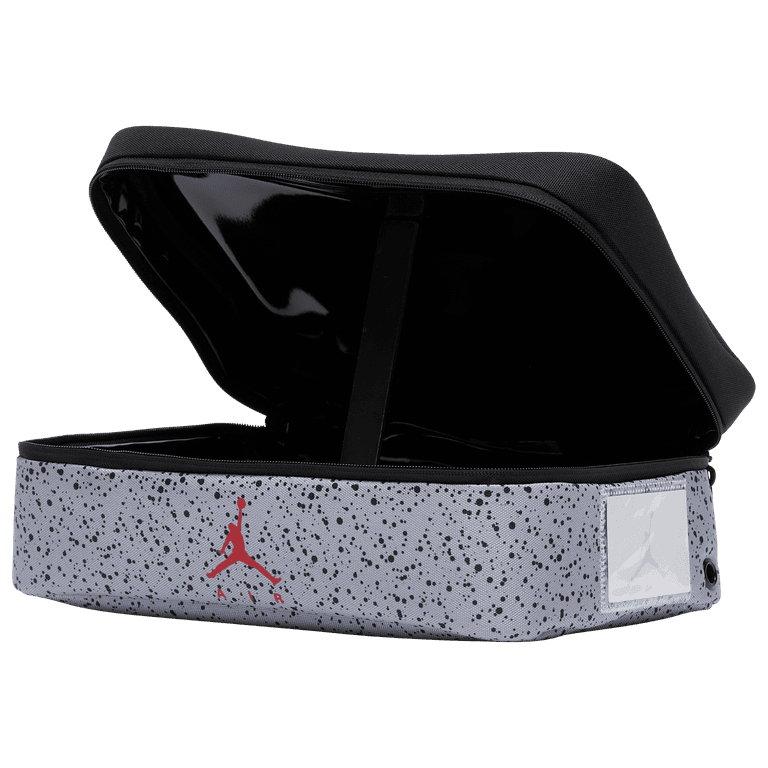 Nike Air Jordan The Shoe Box Flight Black Cement Grey Sneaker Storage Bag