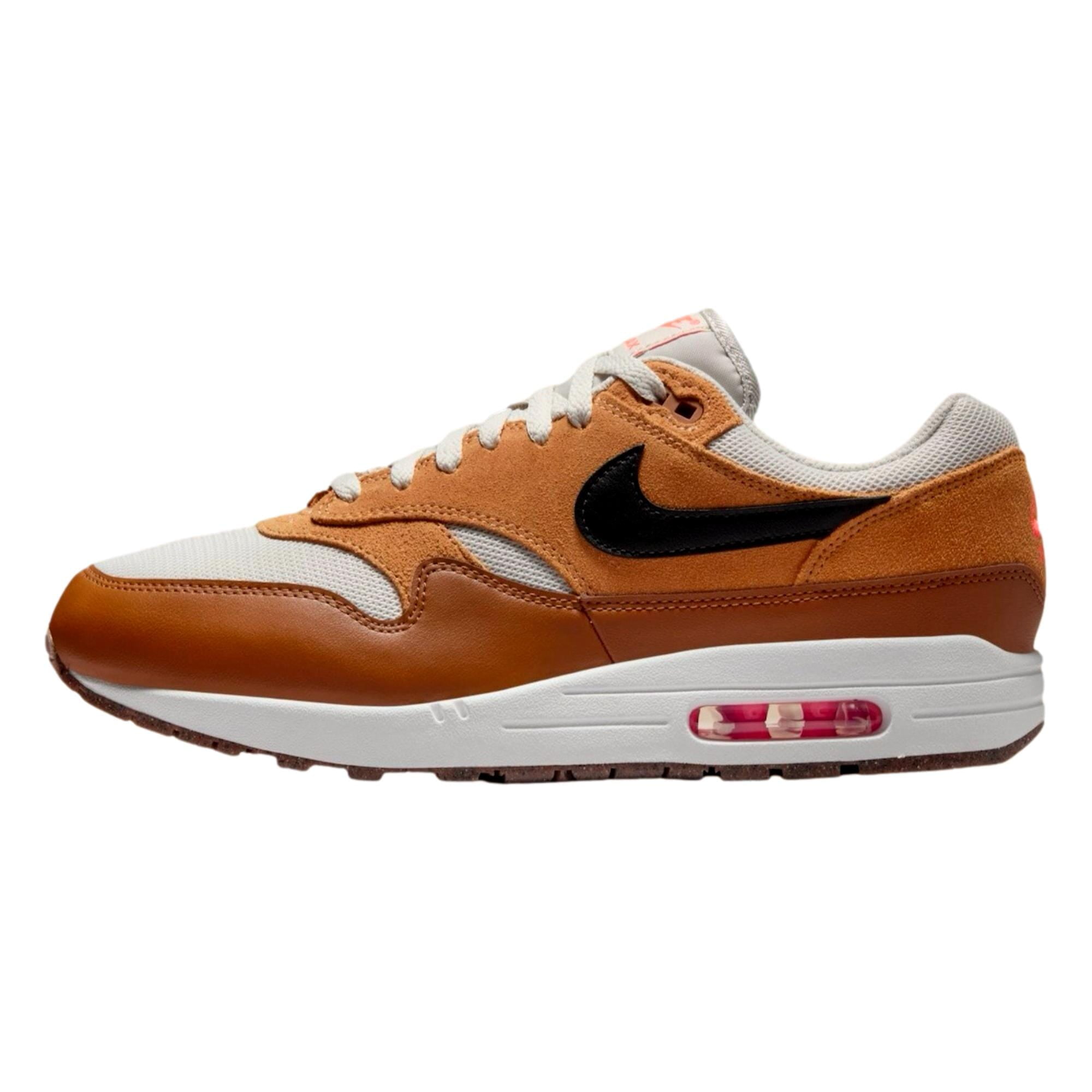 Men's Nike Air Max 1 ESS Light Bone/Black-Flax (FZ5808 004) - 8.5