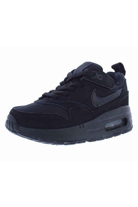 Little Kid's Nike Air Max 1 Easyon Black/Black-Black (DZ3308 001) - 10