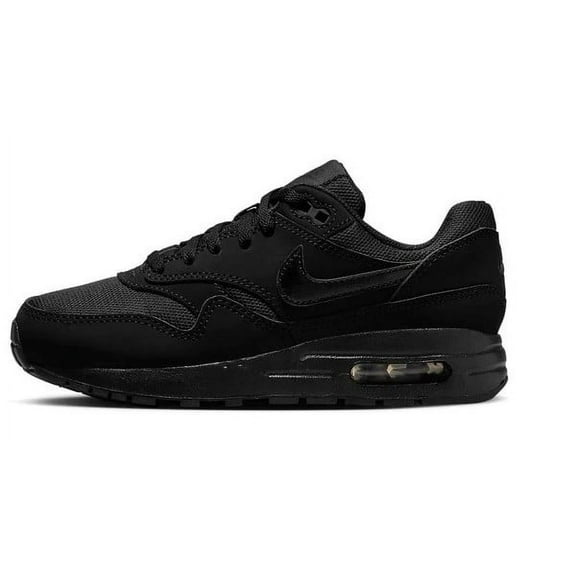 Nike Air Max 1 GS Boys Shoes Size 6, Color: Black