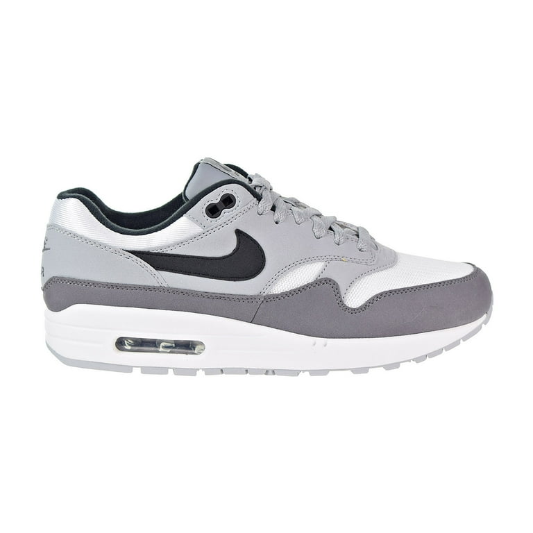 Nike Air Max 1 Men's Running Shoes White/Black Wolf Grey