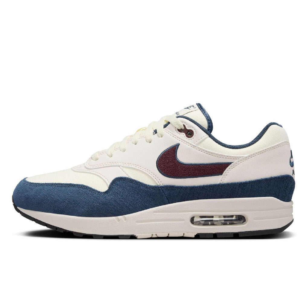 Men's Nike Air Max 1 Coconut Milk/Burgundy Crush (FN6952 103) - 9