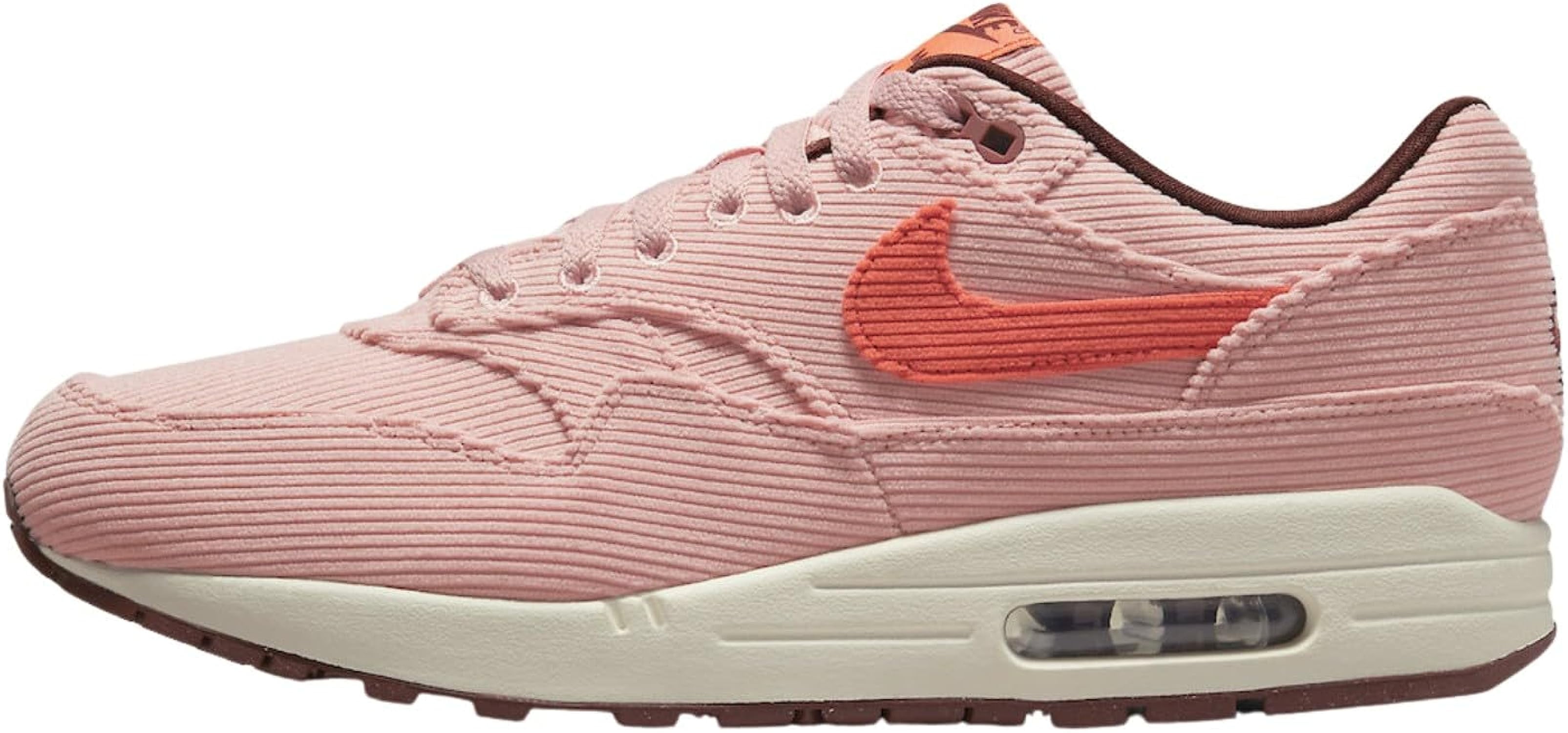 Men's Nike Air Max 1 PRM Coral Stardust/Bright Coral (FB8915 600) - 9