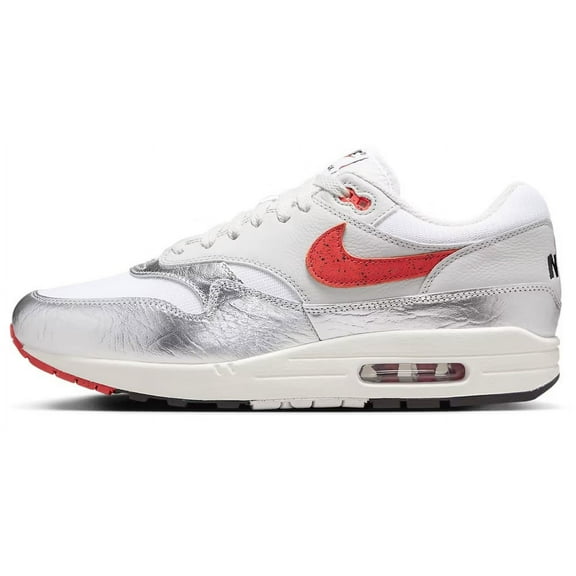 Men's Nike Air Max 1 PRM White/Chili Red (HF7746 100) - 10