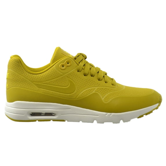 Nike Air Max 1 Ultra Moire Women's Running Shoes Dark Citron/Bright Citron 704995-301