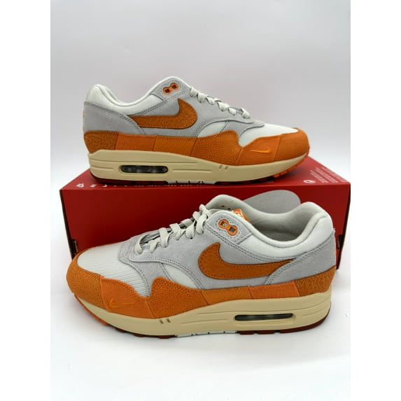 Nike Air Max 1 Womens size 5.5 Orange White running shoes DZ4709 001