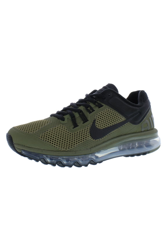 Air Max 2013 Mens Shoes Size 8.5, Color: Olive/Black
