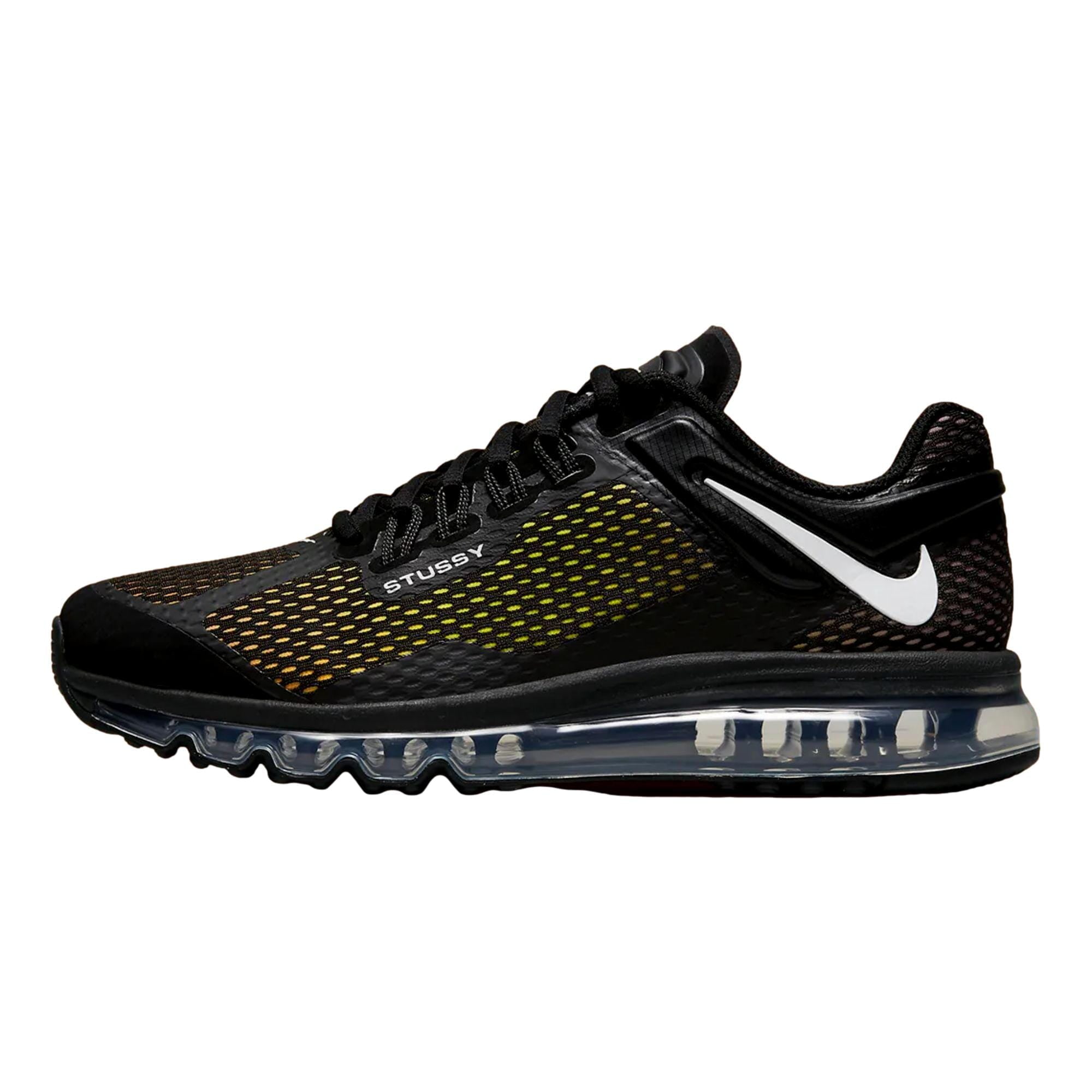 Nike Air Max 2013 / Stussy Black/White-Black  DO2461-001 Men's Size 10.5