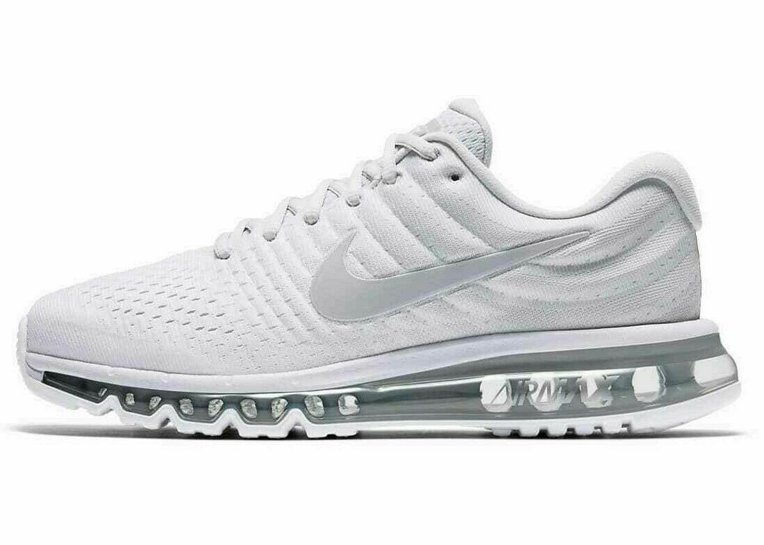 Nike Air Max 2017 Platinum/Grey 849559-009 Men's Size 8 Medium ...