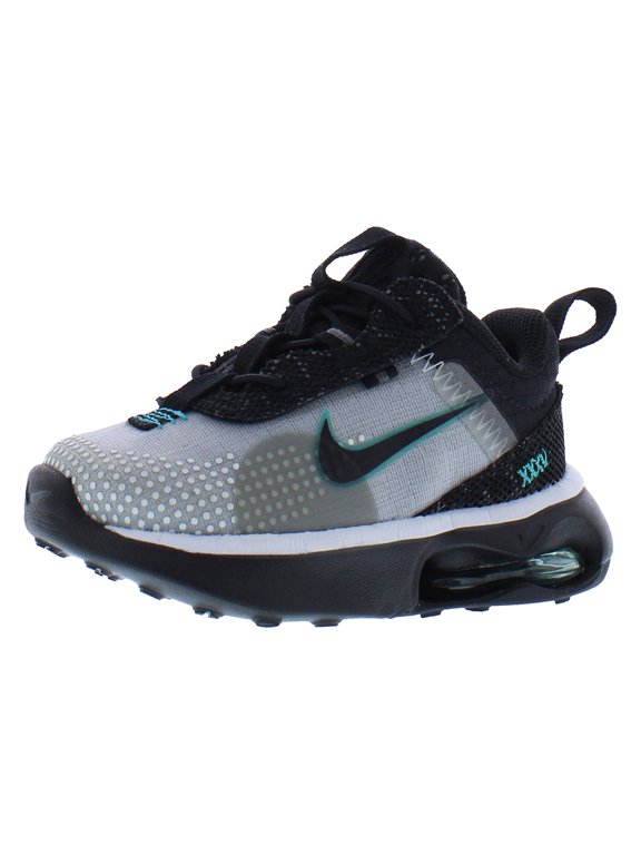 Air Max 2021 SE Infant/Toddler Shoes Size 4, Color: Wolf Grey/Clear Jade/Black