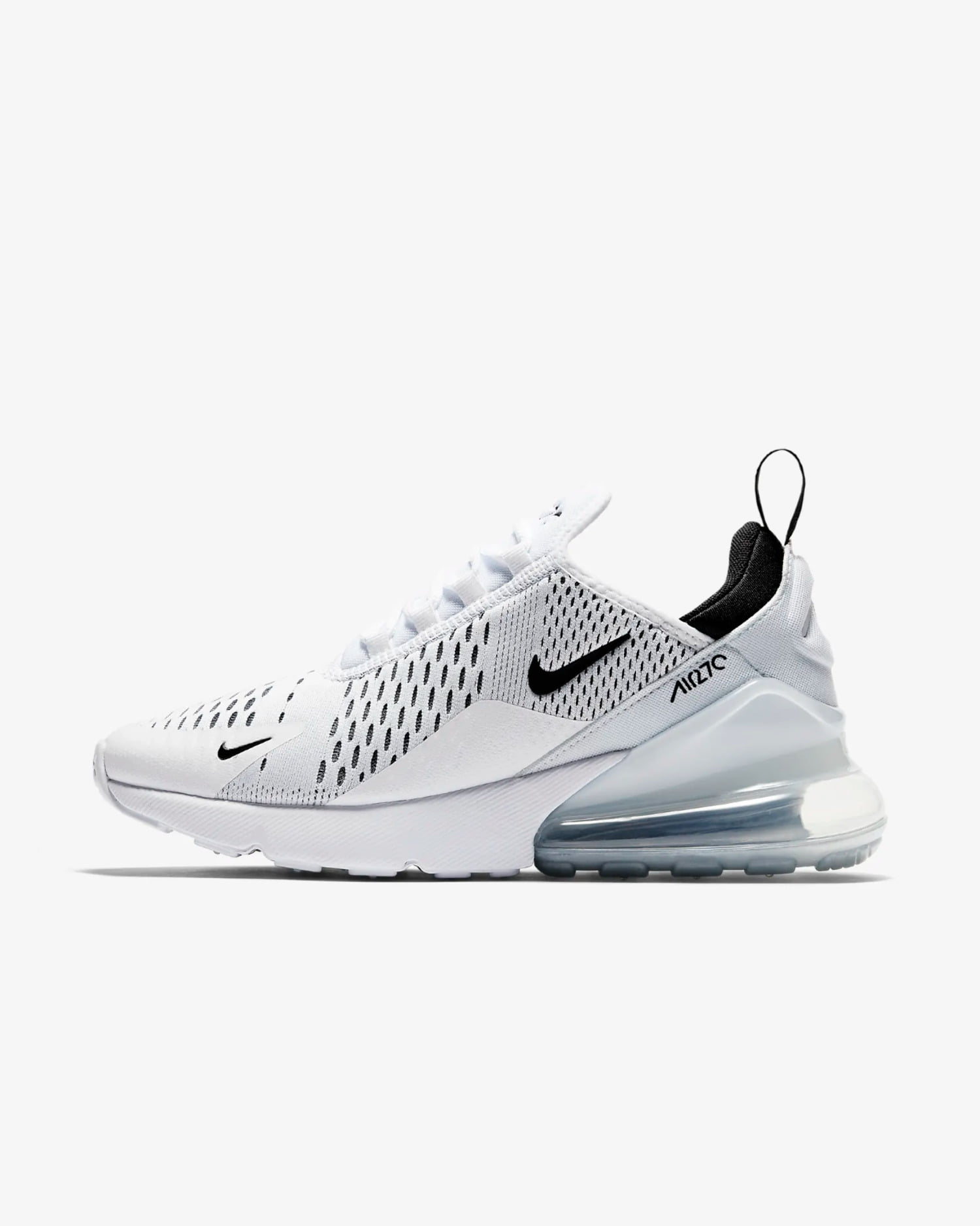 あいみー Nike Air Max 270 AH8050-100 Men's White & Black Running
