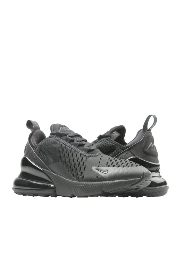 Big Kid's Nike Air Max 270 Black/Black (BQ5776 001) - 4.5