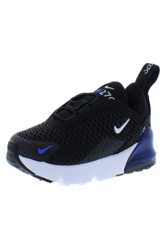 Air Max 270 Infant/Toddler Shoes Size 4, Color: Black/Blue