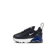 thumbnail image 1 of Nike Air Max 270 Baby/Toddler Shoes Color: Black/Racer Blue/Dark Grey/White Size: 5C, 1 of 4