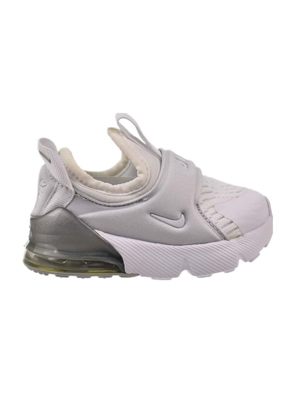 Air Max 270 (TD) Toddlers' Shoes White-Metallic Silver ci1109-100