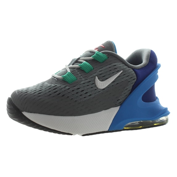Nike Air Max 270 GO Infant/Toddler Shoes Size 5, Color: Cool Grey/White/Photo Blue