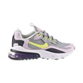 thumbnail image 1 of Nike Air Max 270 React (GS) Big Kids' Shoes Particle Grey-Iced Lilac-Lemon Venom bq0103-010, 1 of 6